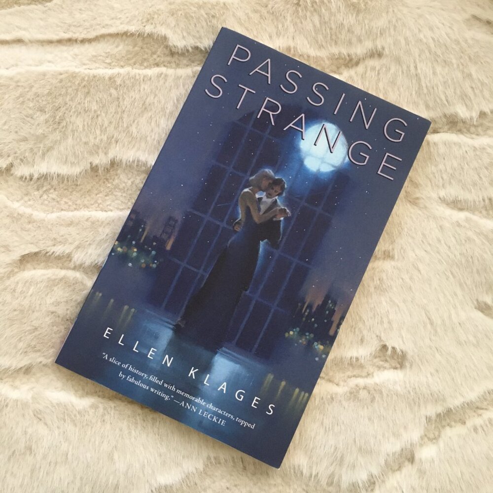 Passing Strange Ellen Klages Paperback Historical Fantasy LGBTQ+ Queer Fiction